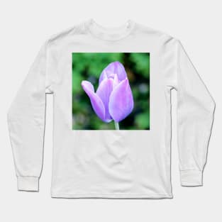 Light Purple Tulip Long Sleeve T-Shirt